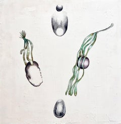 Elia Panori, "Mirrors", original painting, 60x60 cm