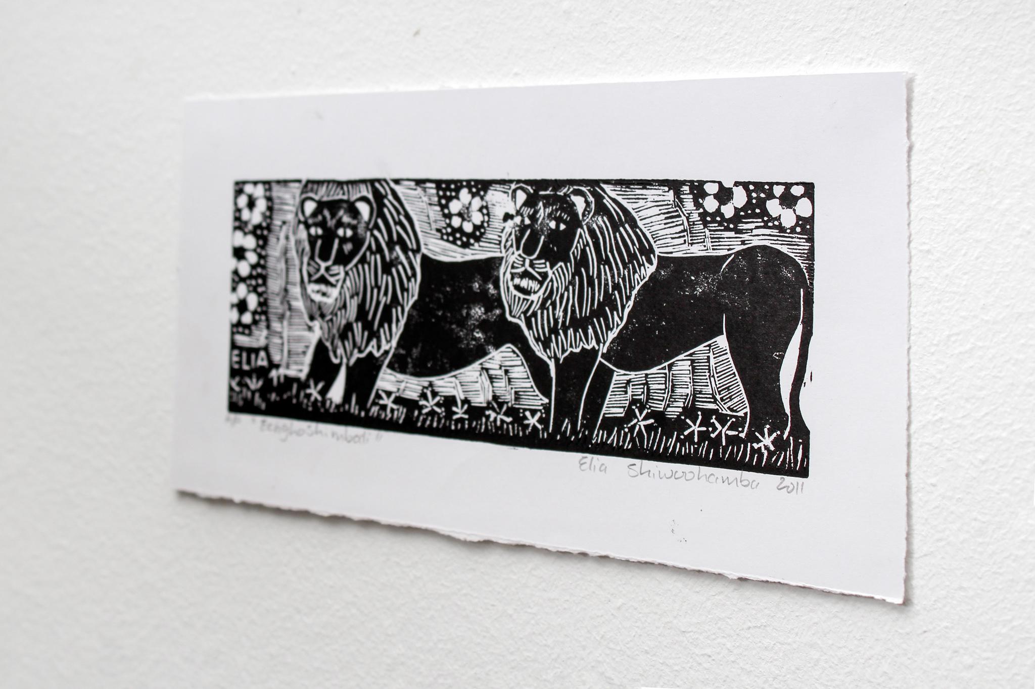 bear block print