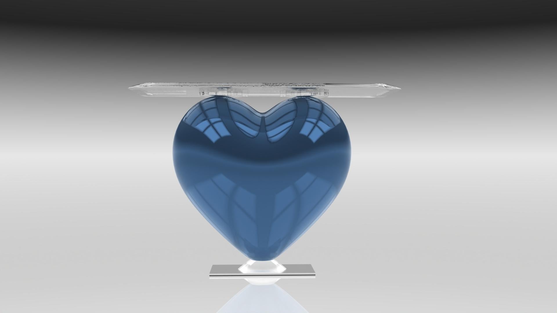 Eje-Design, a visionary design house, unveils a masterpiece that embodies the essence of love and elegance. This sculptural console is more than just furniture; it’s a statement. A symbol of love in its most refined and poetic form, it resonates