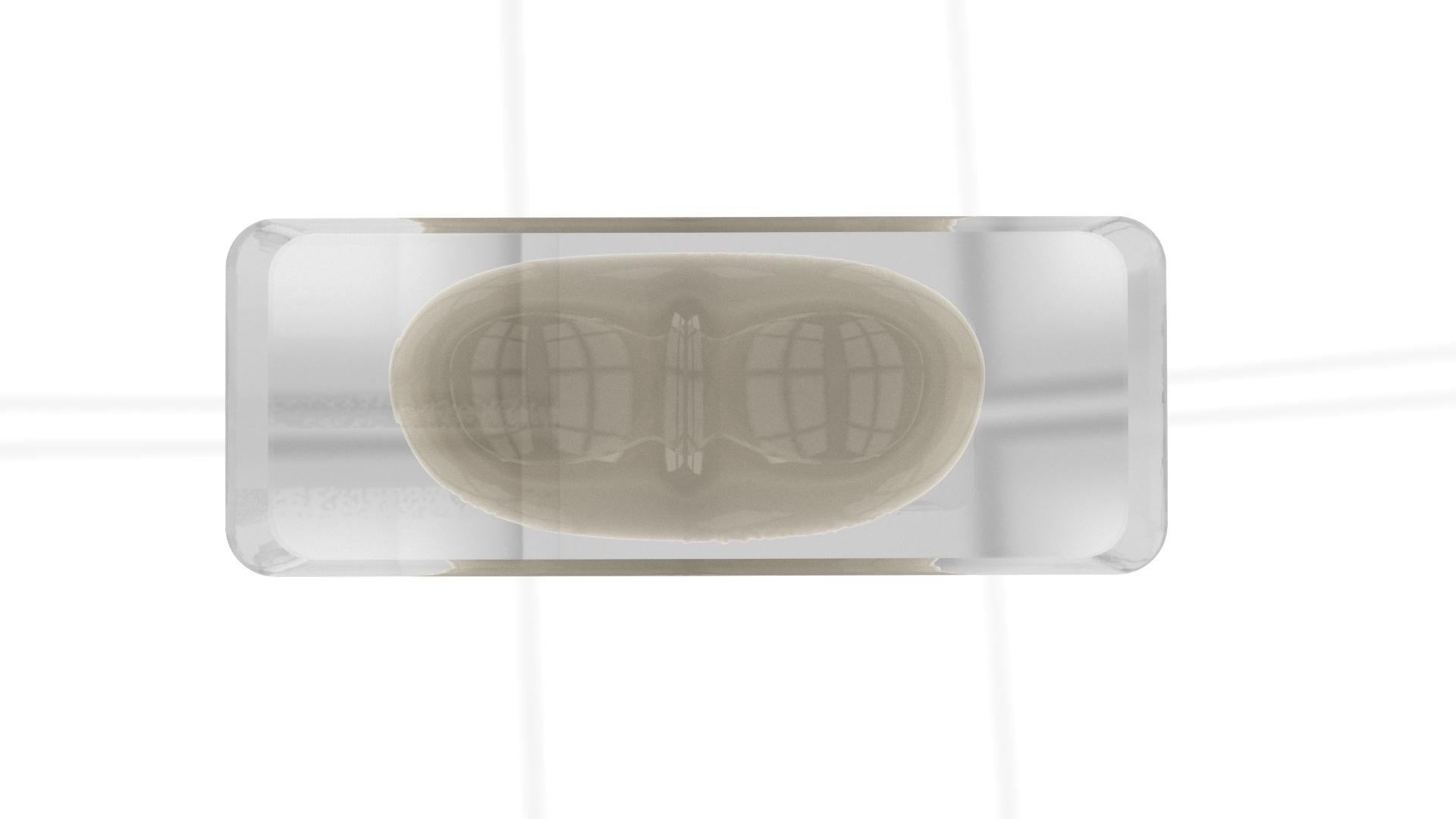 Console Eliana Porcelaine White For Sale 1