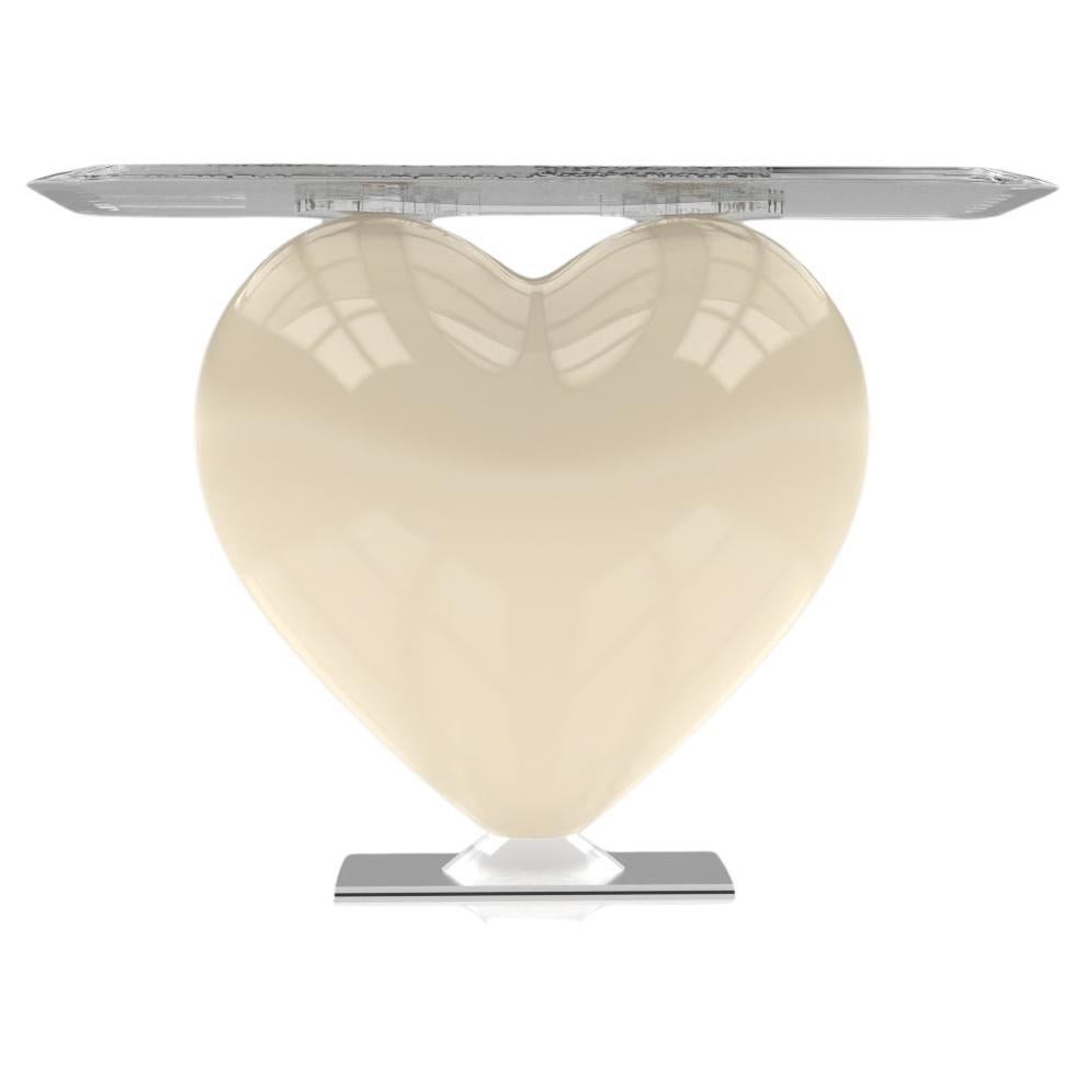 Consola Eliana Porcelana Blanca