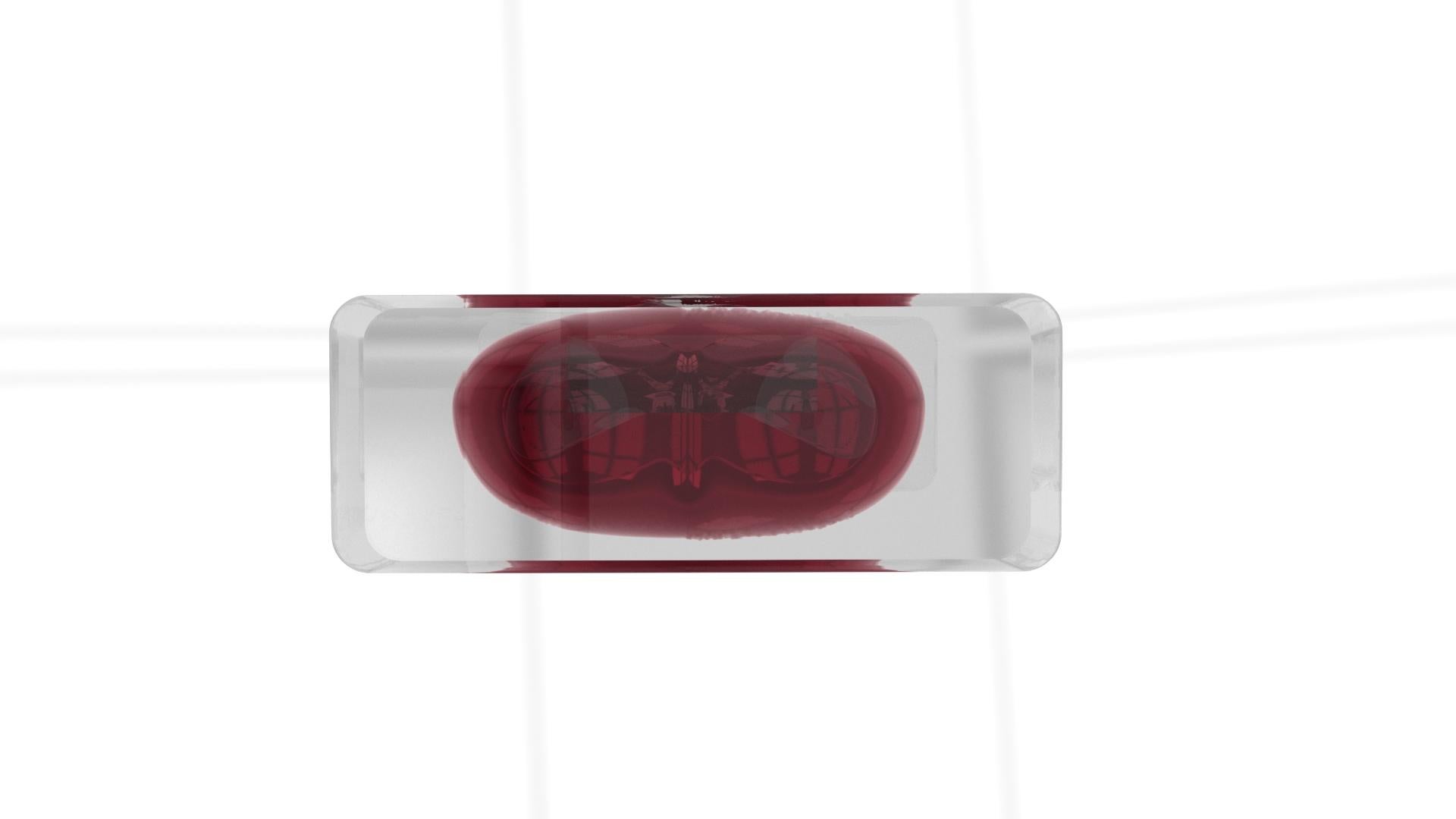 Console Eliana Umbrian Red For Sale 1