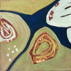 Lake and Land XI, Mixed Media on Canvas
