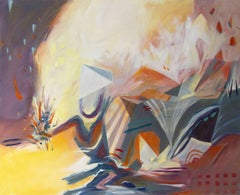 Espace inédit X, Pittura, Acrilico su tela