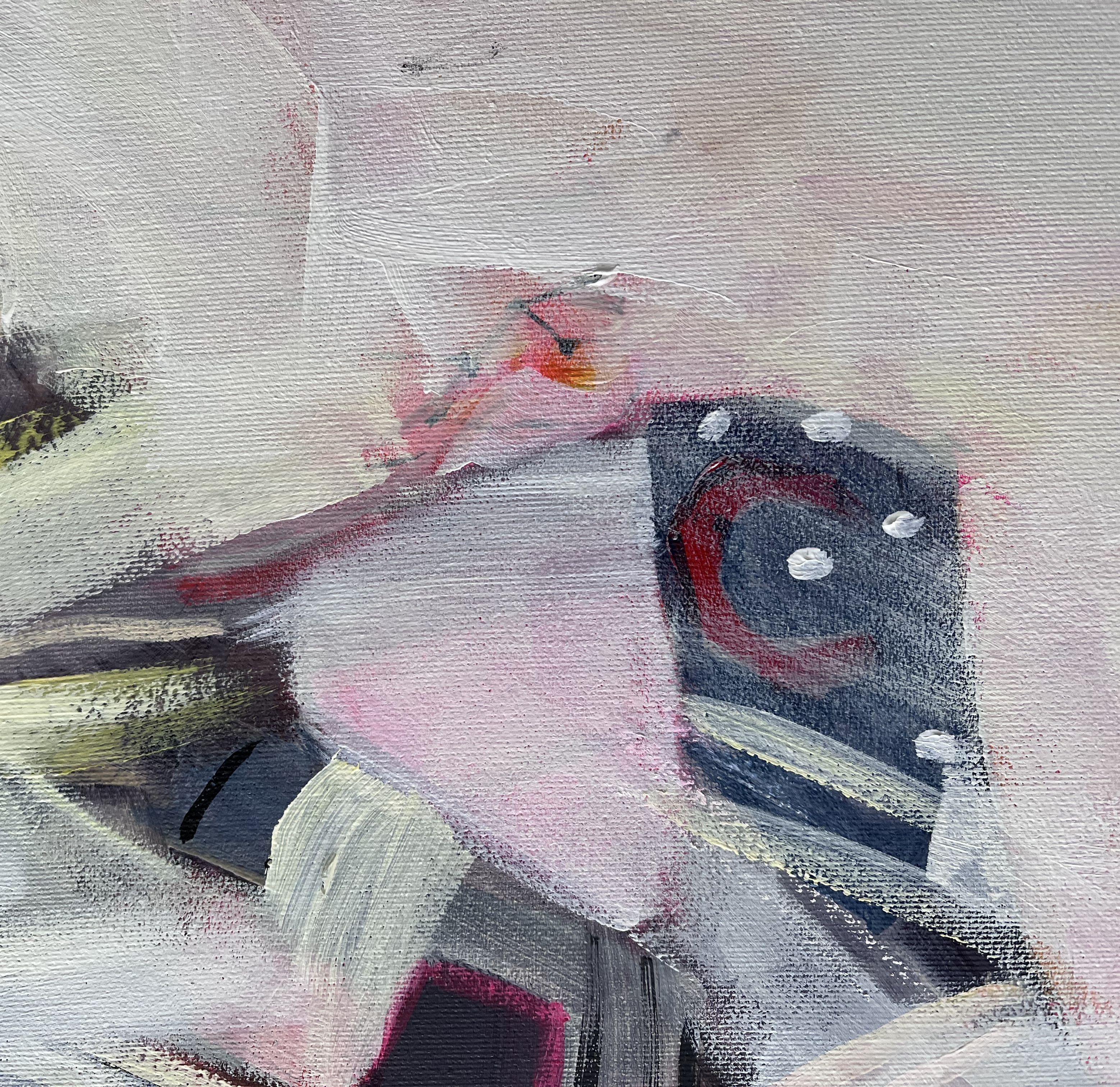 Glowing Space II, Painting, Acrylic on Canvas For Sale 3