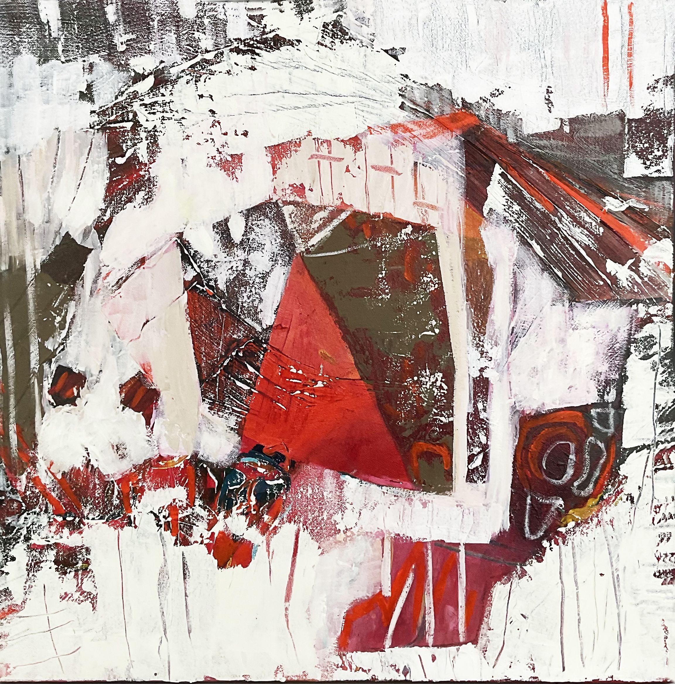 Untitle 110, Pittura, Acrilico su tela - Painting di Eliane Saheurs