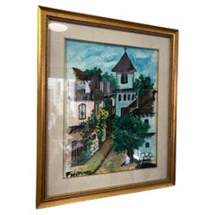 Óleo sobre lienzo de Eliano Fantuzzi