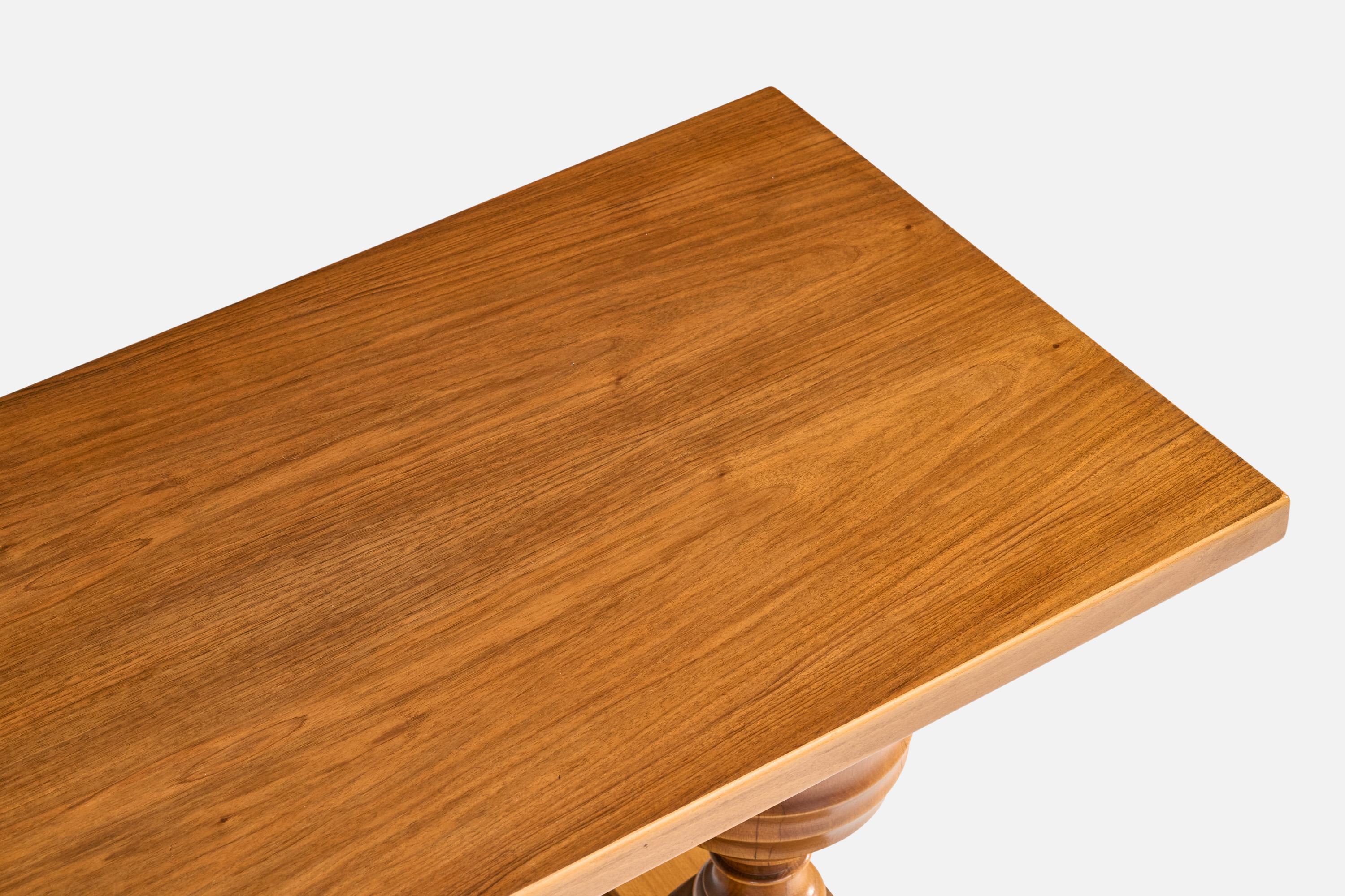 Elias Barup Attribution, Beistelltisch, Holz, Schweden, 1930er Jahre (Mitte des 20. Jahrhunderts) im Angebot