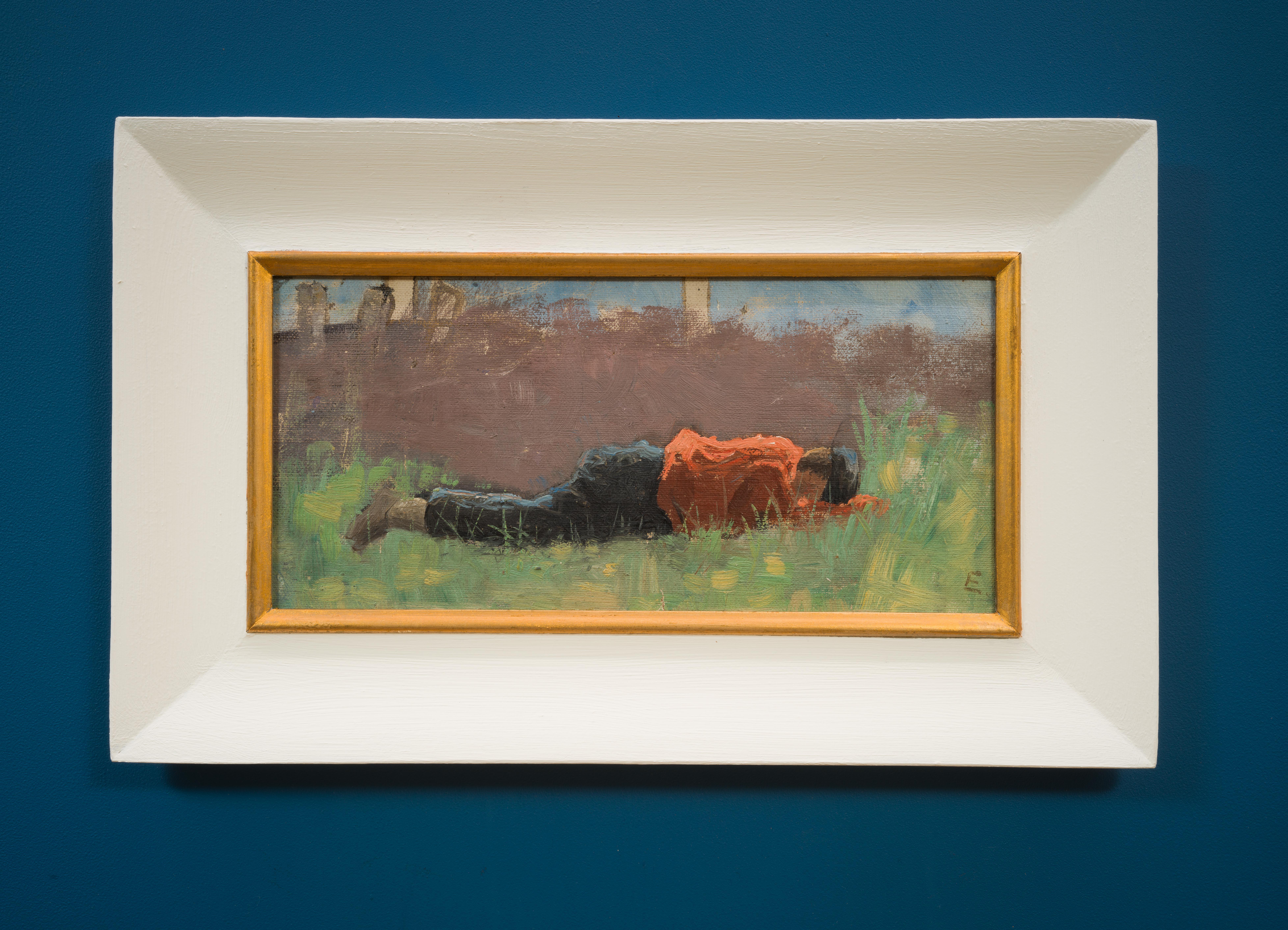 Boy in a Meadow (1885) by Elias Erdtman 2