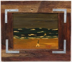 Peinture acrylique sur toile intitulée « Tinking », d'Elias Telles