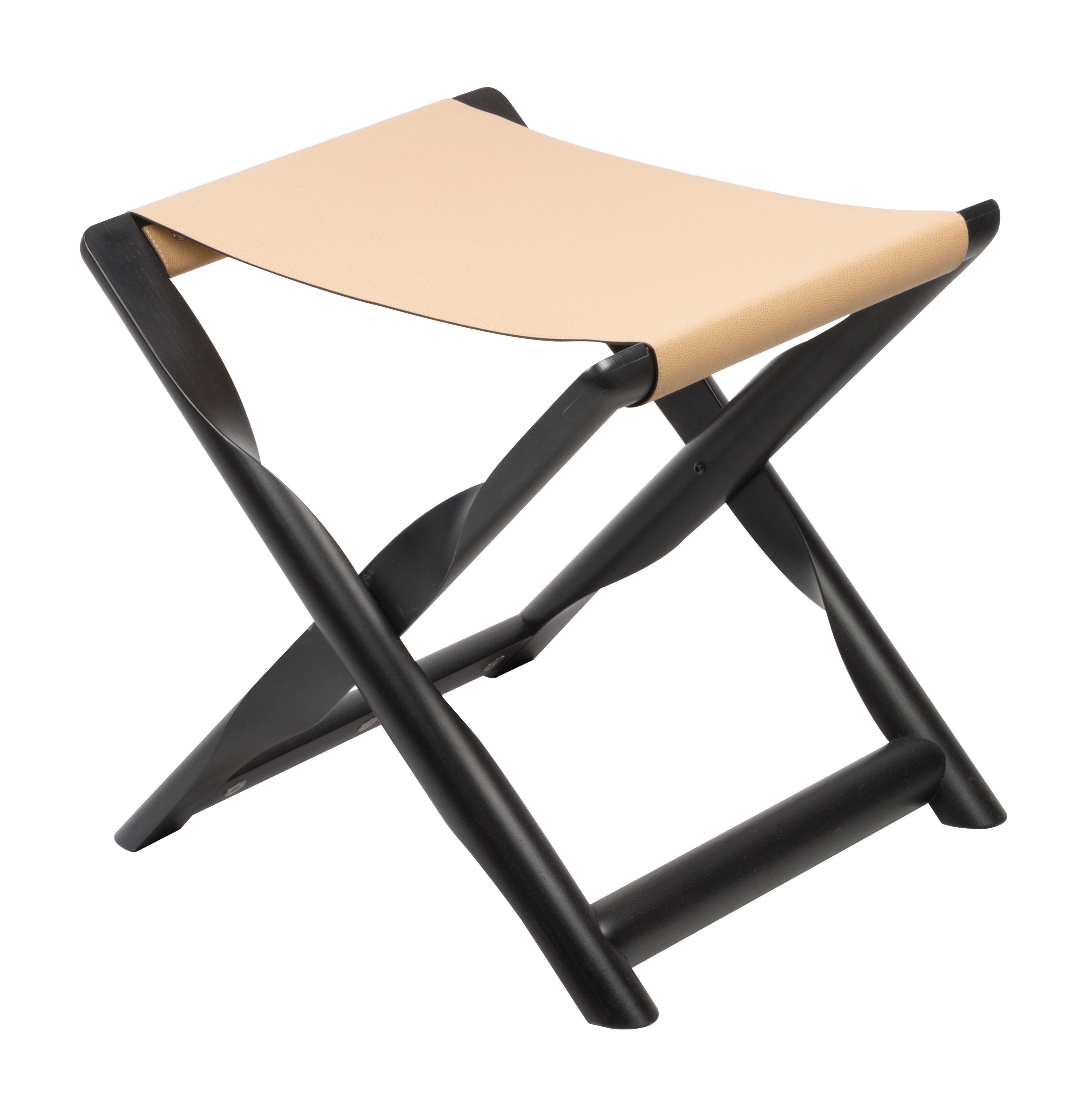 Contemporary Elica Folding Stool / Luggage Rack by Gio Bagnara For Sale