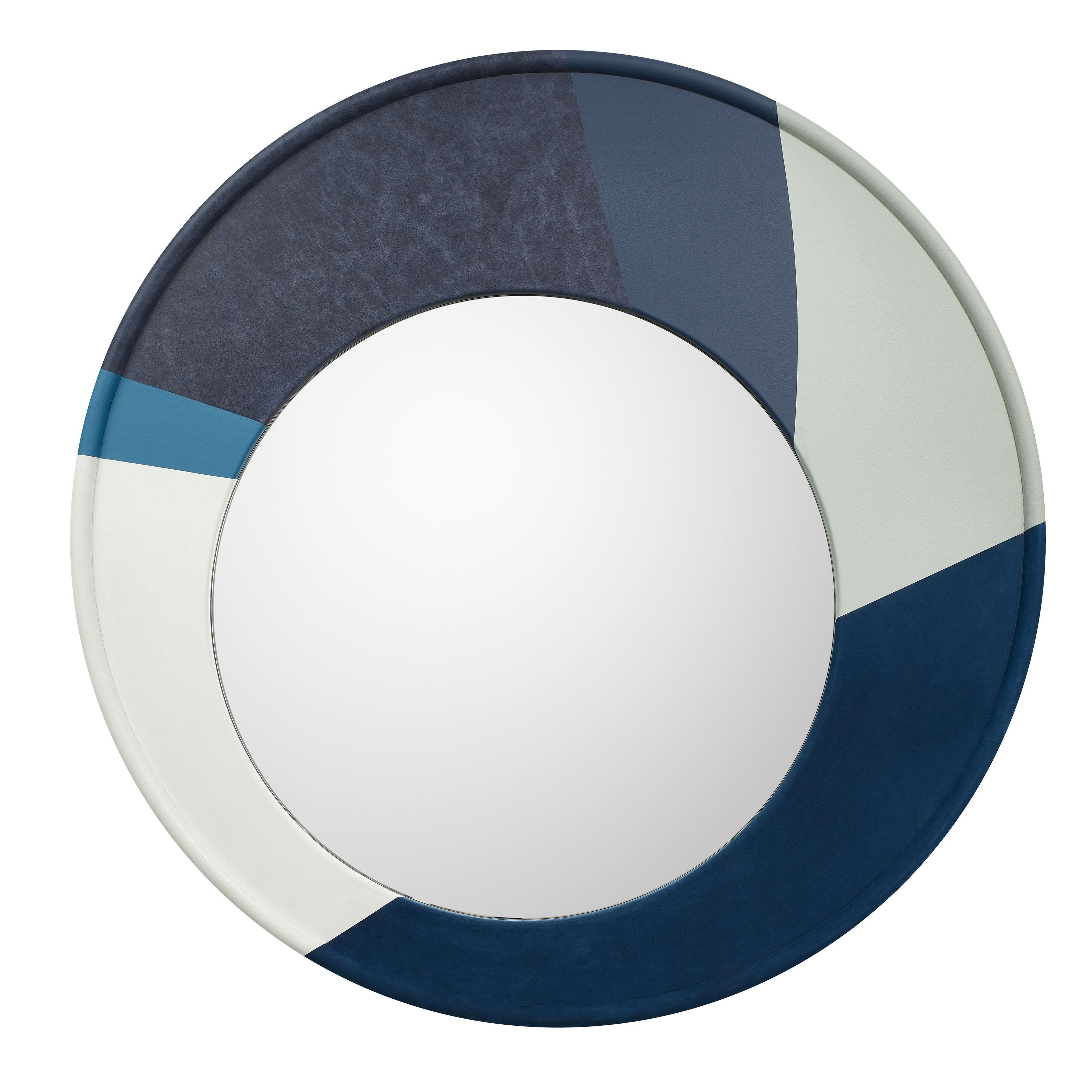 Elice Leather Mirror For Sale 4
