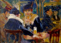 Art Deco Figurative Paintings