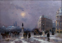 Place d’lena, Paris in Winter