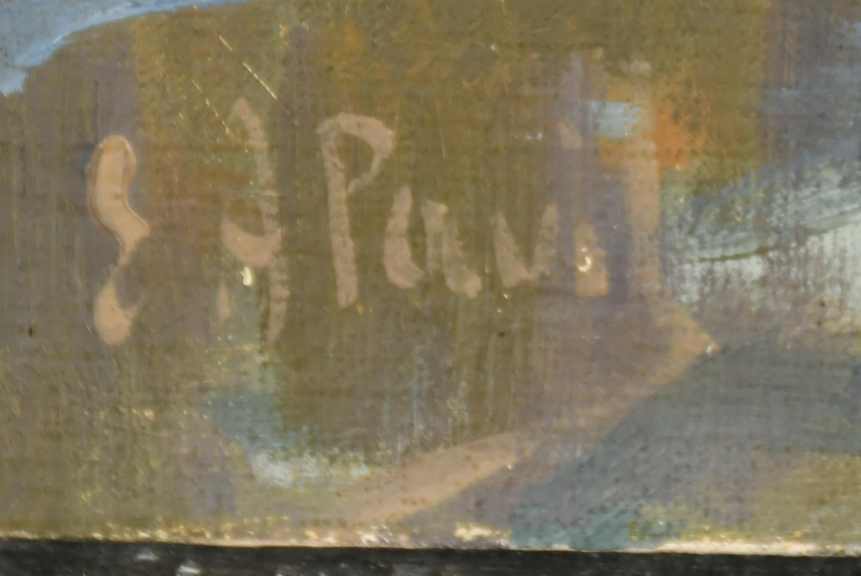 La berge
par Elie Anatole Pavil (Ukraine 1873-1944)
signé
huile sur toile, non encadrée
19.75 x 25.5
Collection privée, France
le tableau est dans un état général très bon et sain