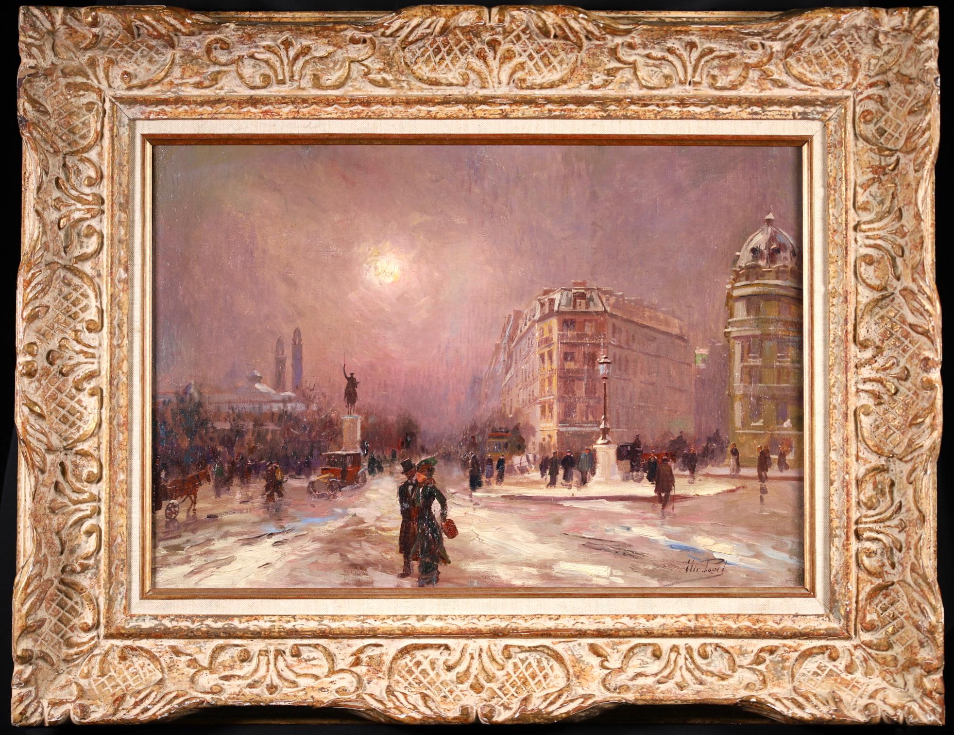 winter impressionist paintings