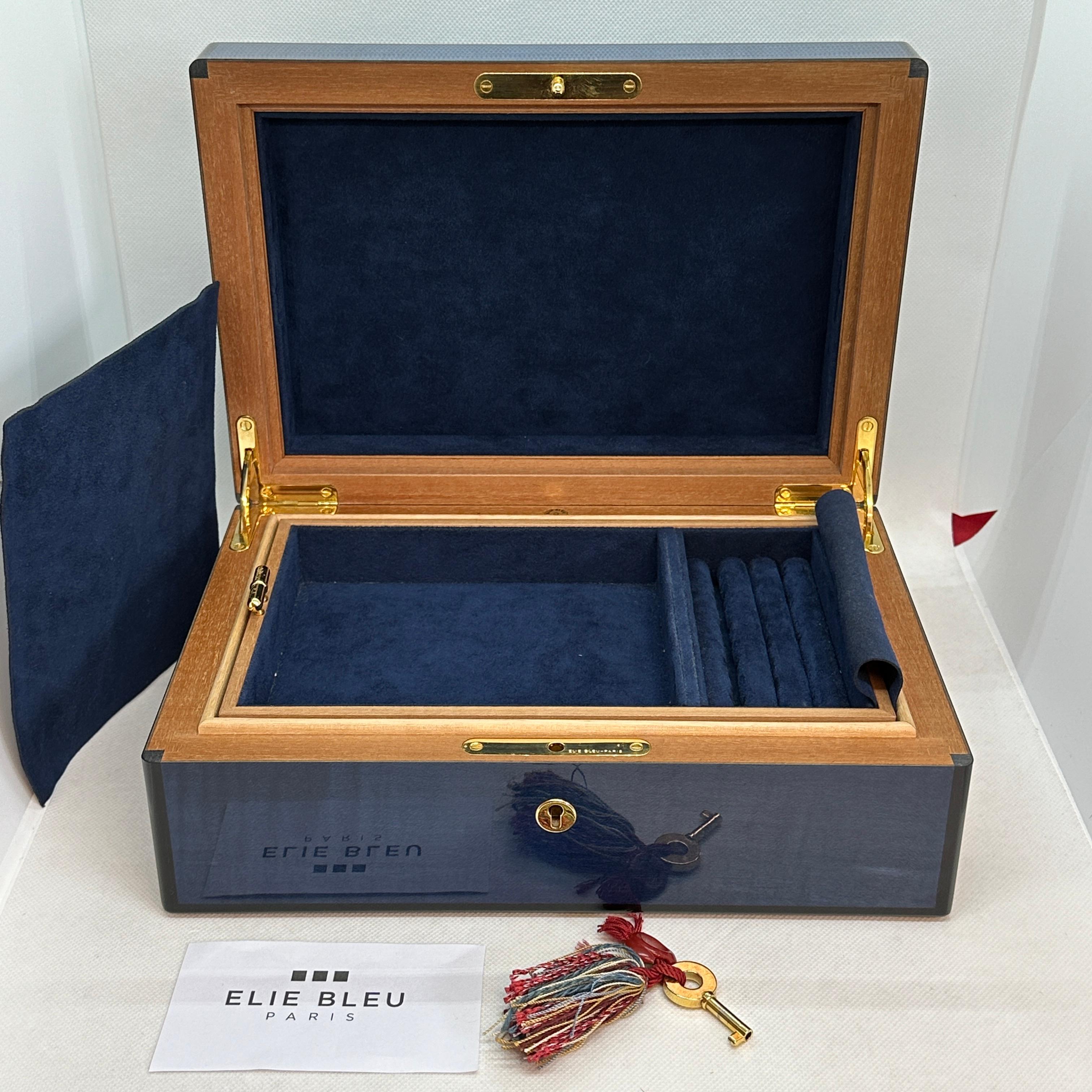 Elie Bleu Jewelry Box 28cm 4