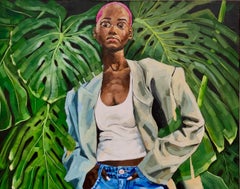 Echos der Liebe -21. Jahrhundert, Zeitgenössisch, Figuratives Porträt, Mode, Frauen