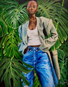 Ecos del Amor -Siglo XXI, Contemporáneo, Retrato Figurativo, Moda, Mujer
