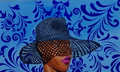 Forged in Light -21st Century, Contemporary, Figurative Portrait, Fashion, Women