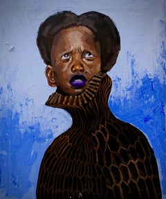 Capítulos no hablados -Siglo XXI, Contemporáneo, Retrato figurativo, Mujer moderna