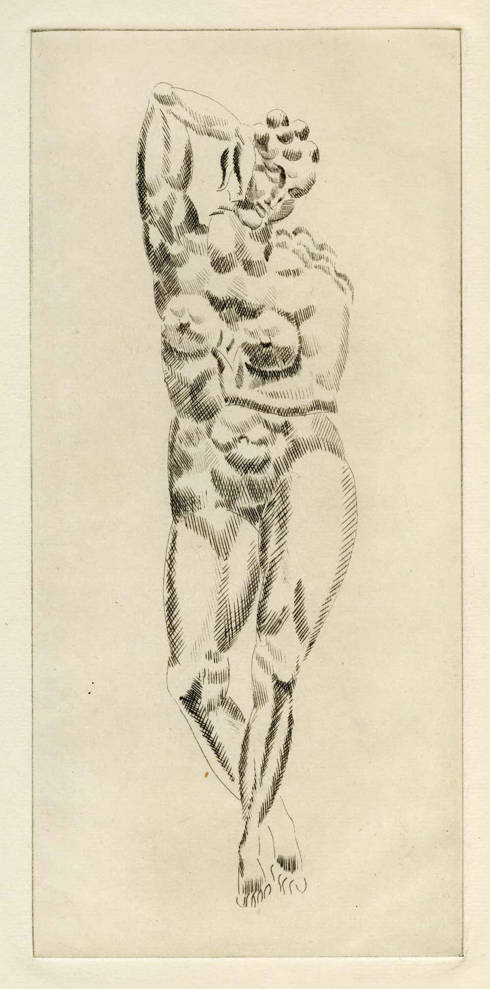 Female Nude - Standing Female Nude (Havard)