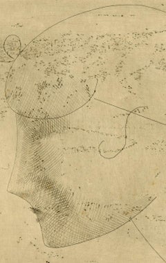 Woman's Head in Profile - Woman's Head in Profile (left) (Havard)