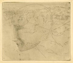 Woman's Head in Profile - Woman's Head in Profile (left) (Havard)