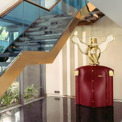 Elie Brass Elephant Bar Storage Cabinet by Matteo Cibic