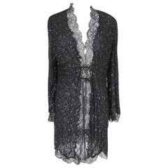 Elie Saab Jacket Coat Gorgeous Lace Sequined 6 / 8 New