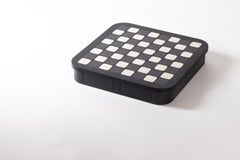 ELIE SAAB Maison Large Chess Set by Giobagnara in Monogram Leather and Marble