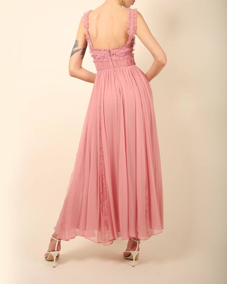 black lace strapless dress Strapless Scalloped Lace Midi main image 0