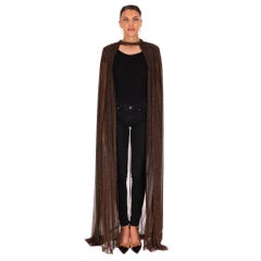 Elie Saab Shimmering Semi-Sheer Cape