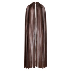 Elie Saab Shimmering Semi-Sheer Cape