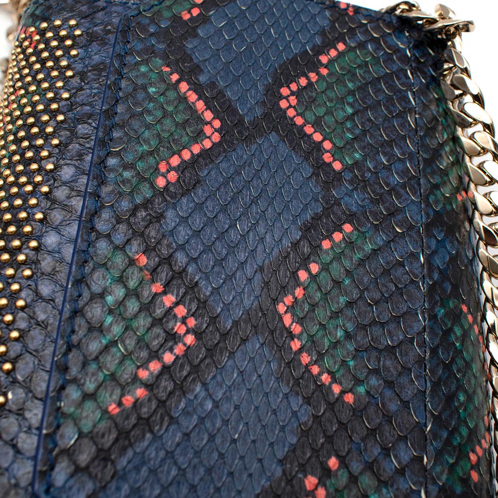 Women's or Men's Elie Saab Snakeskin Effect Turnlock Small Shoulder Bag  For Sale