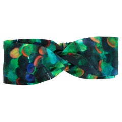 Elie Saab Women's Bubbles Pattern Silk Headband