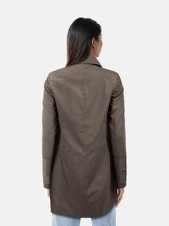 Elie Tahari Khaki Mid Länge Trench Größe XS