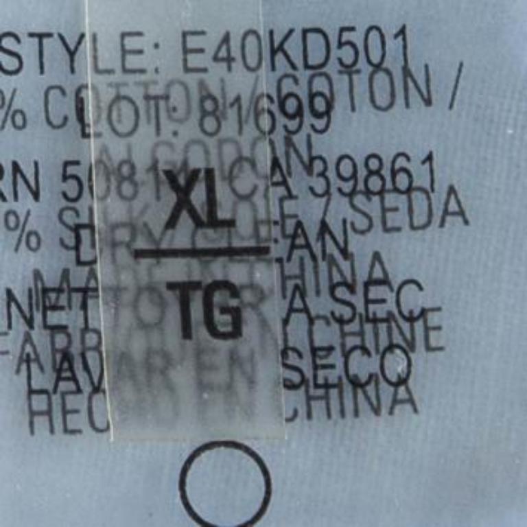 Elie Tahari Pulverblaues ärmelloses Top aus bedruckter Baumwolle mit Rüschendetail XL (Blau) im Angebot