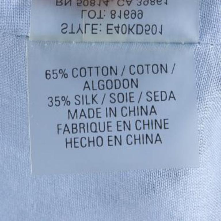 Elie Tahari Pulverblaues ärmelloses Top aus bedruckter Baumwolle mit Rüschendetail XL im Zustand „Gut“ im Angebot in Dubai, Al Qouz 2