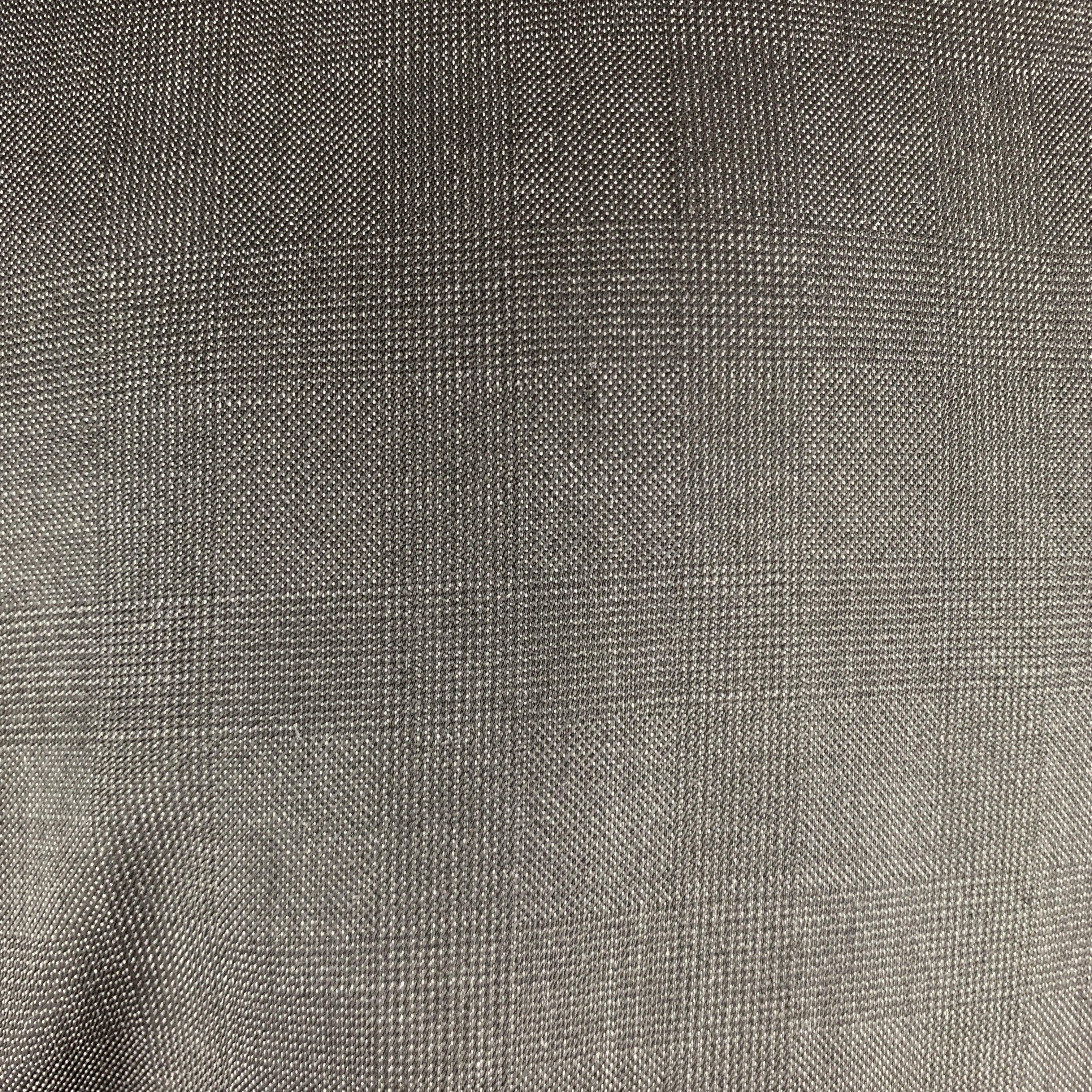 ELIE TAHARI Size 40 Charcoal Glenplaid Wool Notch Lapel Suit NWT For Sale 2