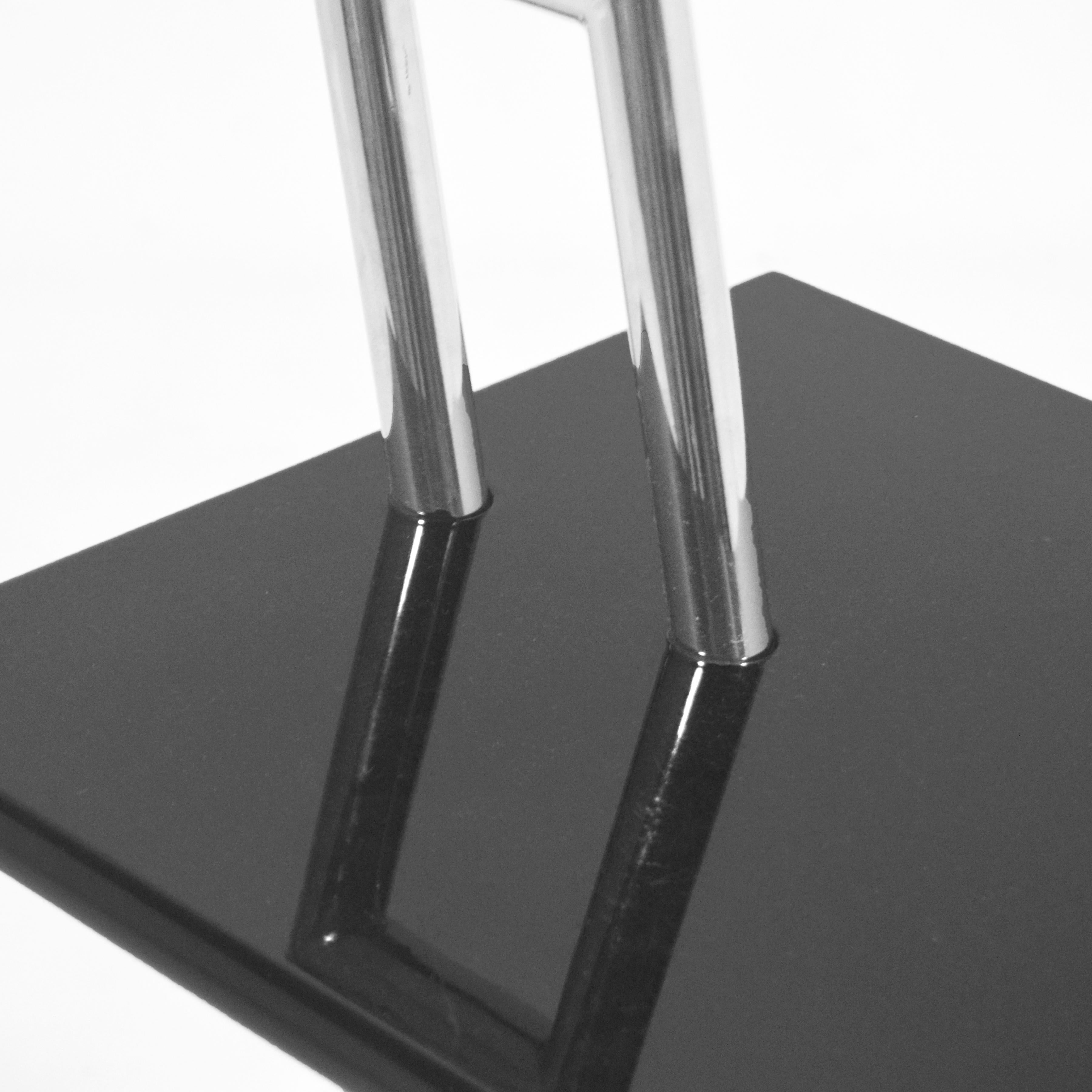 Acier Table d'appoint grise Elieen en vente