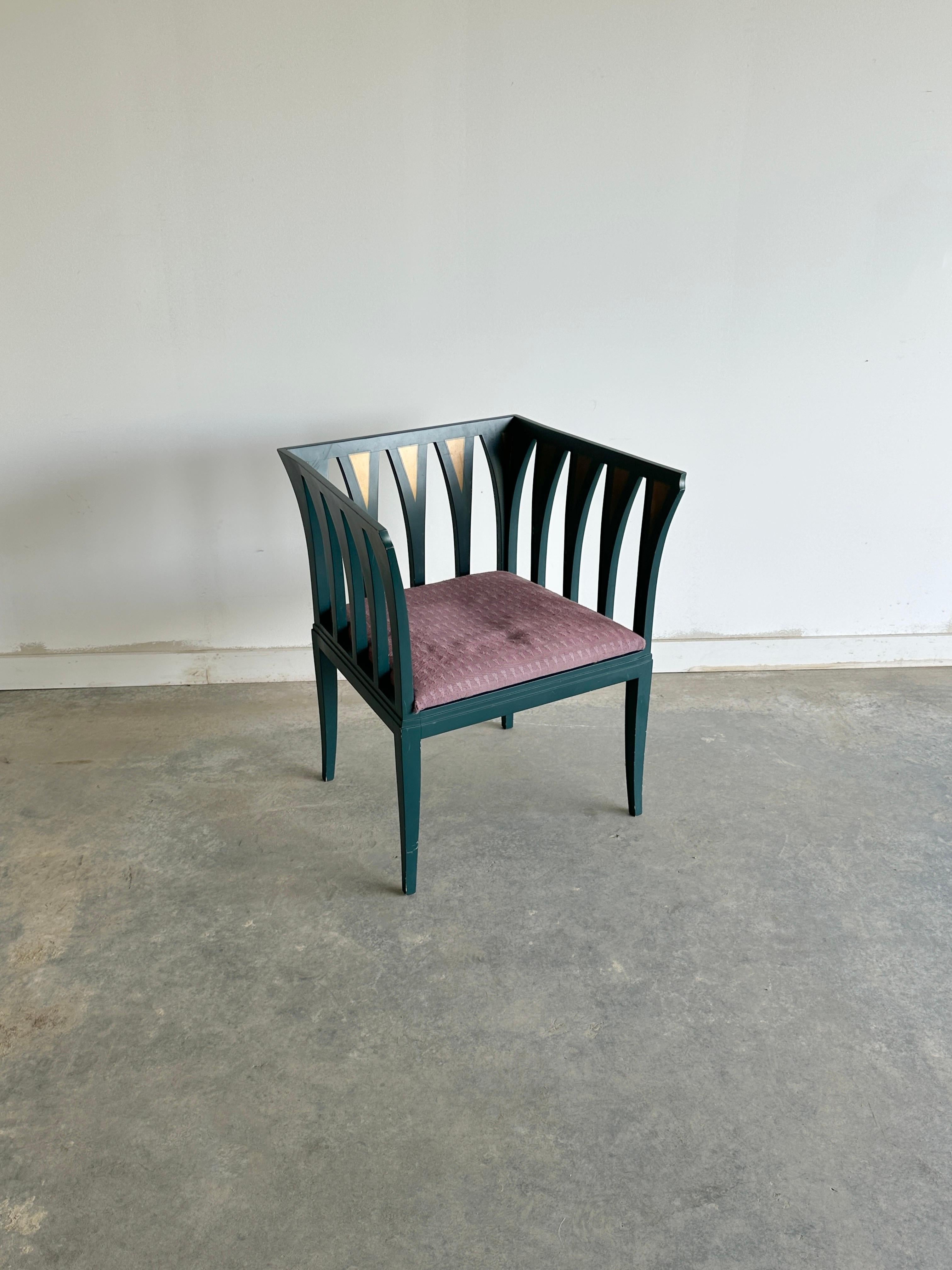 Upholstery Eliel Saarinen Cranbrook chair for Adelta Oy 1983