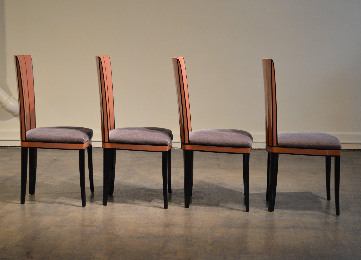 Authorized reproductions of the chairs designed by Eliel Saarinen for his home at Cranbrook Academy of Art, circa 1929. Only 14 originals were reproduced, but authorized reproductions have been made by various manufacturers since the 1970s.

These