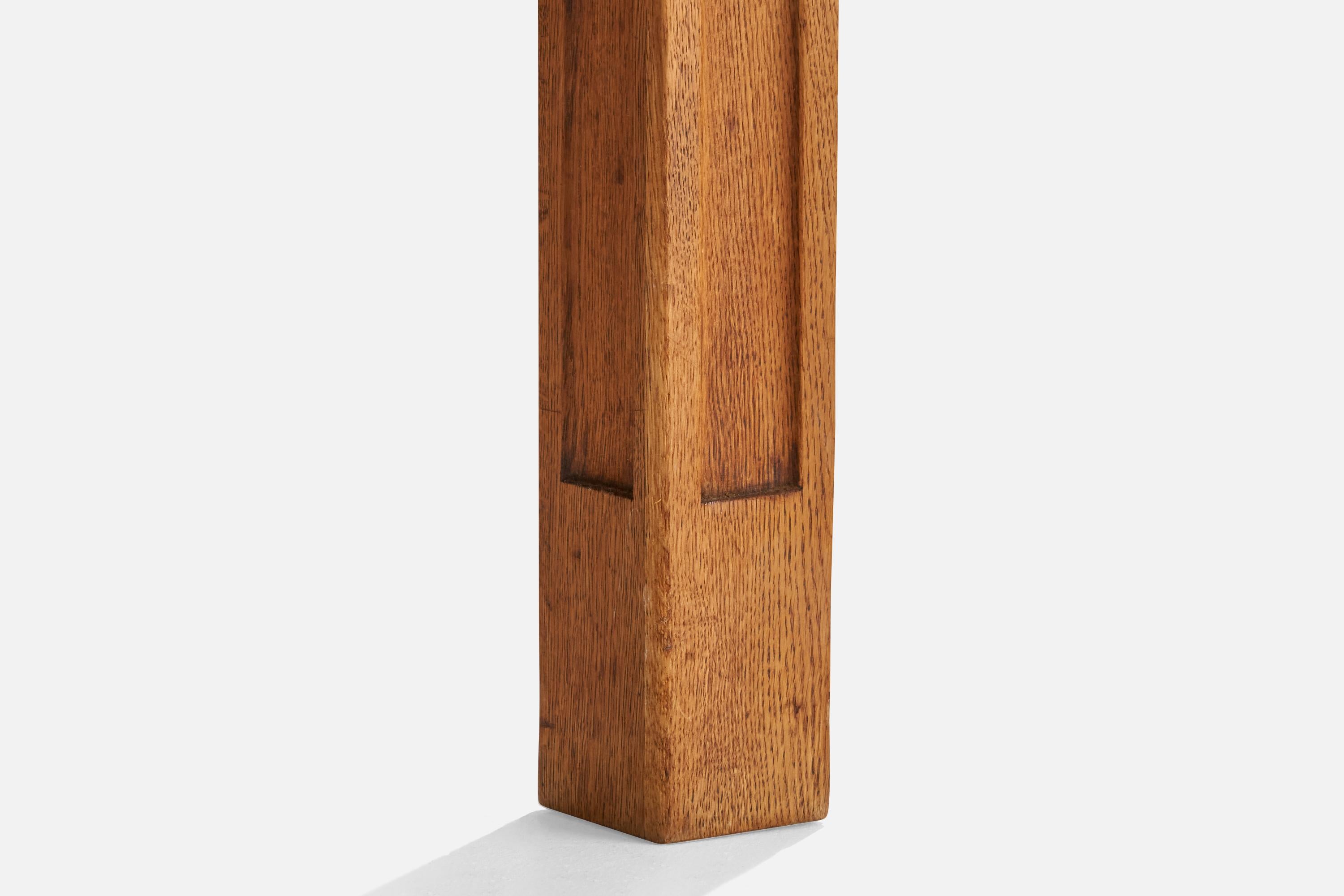 Early 20th Century Eliel Saarinen, Desk, Oak, Brass, Leather, Finland, 1919