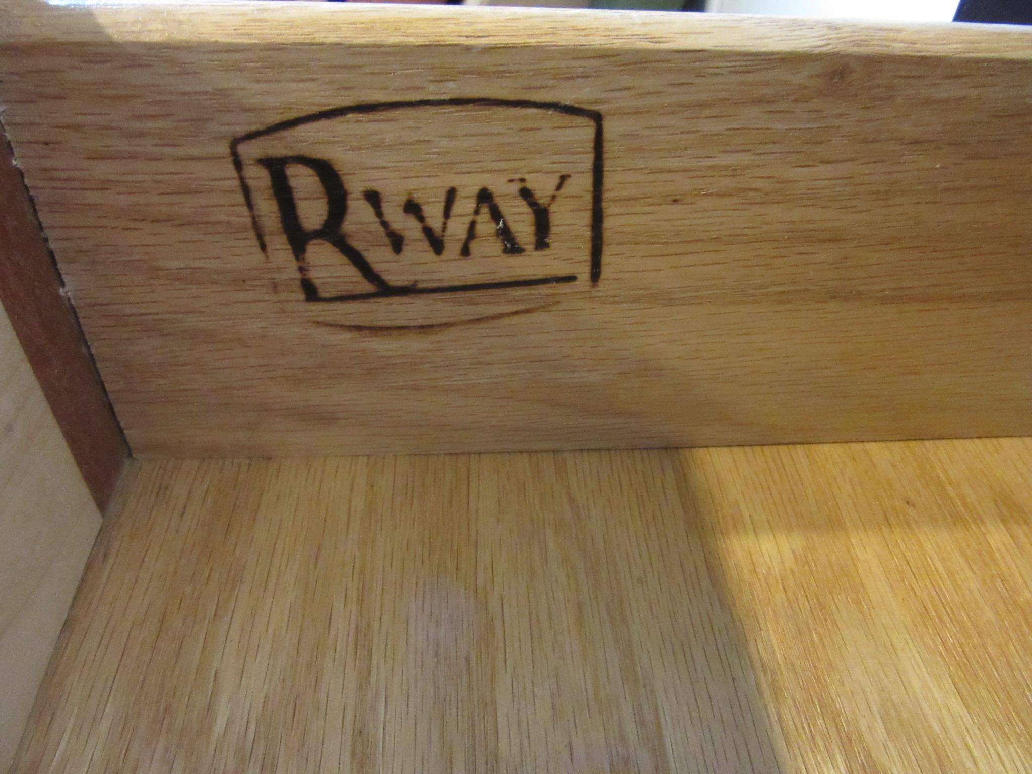 Wood Mid Century Dresser / Chest for Rway Modern