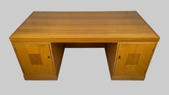 Eliel Saarinen Executive Desk in Lacquered Oak, Finland, 1909