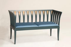 Eliel Saarinen for Adelta, Finland, 'Blue Sofa' Designed 1929 for Saarinen House