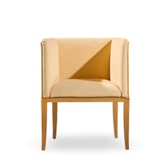 Eliel Saarinen para Arkitektura Saarinen House Silla de salón con brazos de arce de mediados de siglo