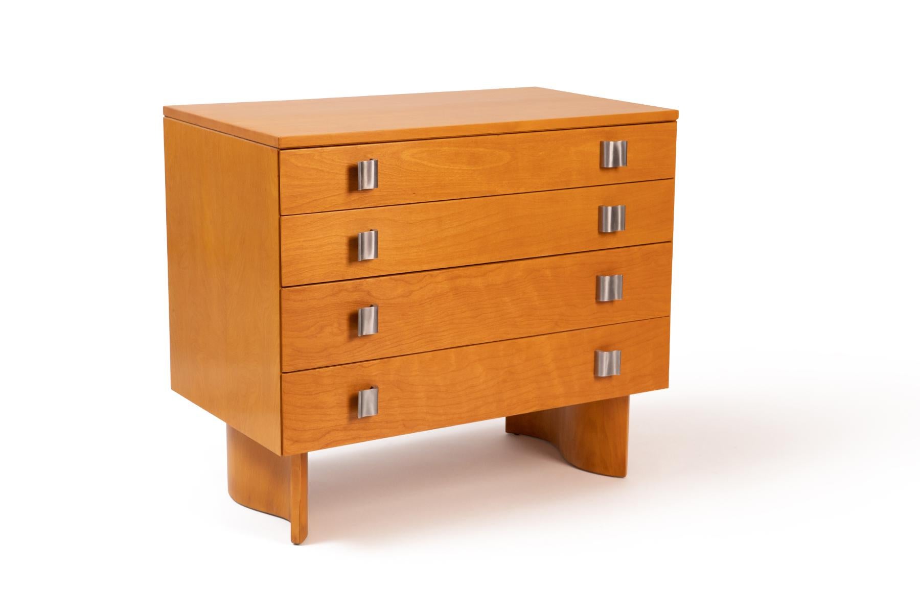 Mid-Century Modern Eliel Saarinen for Johnson 1940s Chests of Drawers For Sale
