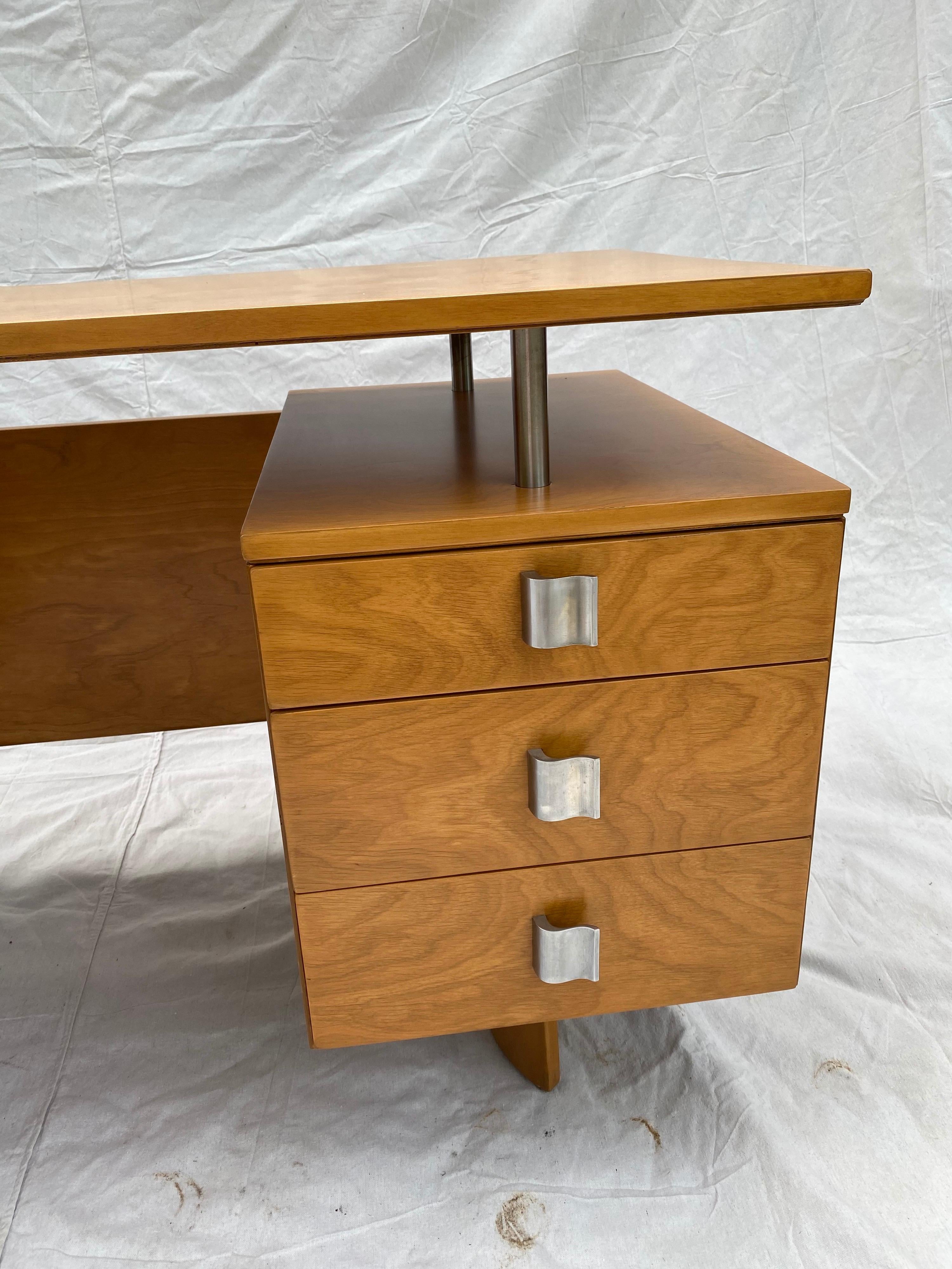 American Eliel Saarinen for Johnson Furniture Executive Desk